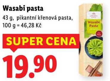 Wasabi pasta, 43 g
