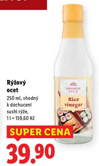Rýžový ocet, 250 ml