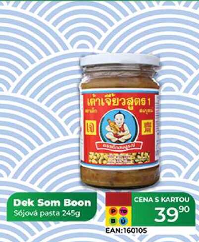 Dek Som Boon Sójová pasta 245g 