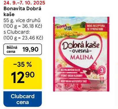 Bonavita Dobrá kaše, 55 g, více druhů 