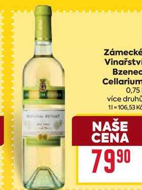 Zámecké Vinařstvi Bzenec Cellarium 0,75l