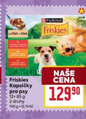 Friskies Kapsičky pro psy 12x 85 g  