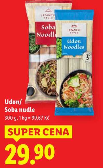 Udon/Soba nudle, 300 g