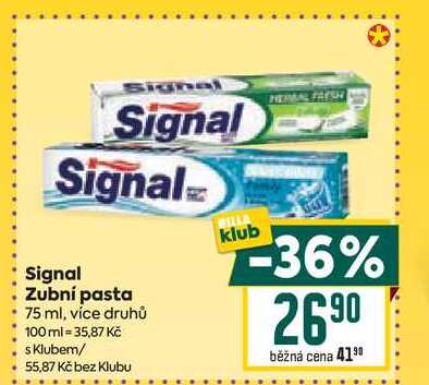 Signal Zubní pasta 75 ml
