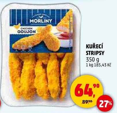 KUŘECÍ STRIPSY, 350 g