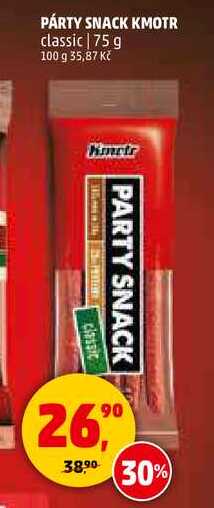 PÁRTY SNACK KMOTR classic, 75 g 