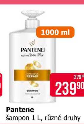 Pantene šampon 1 L, různé druhy 