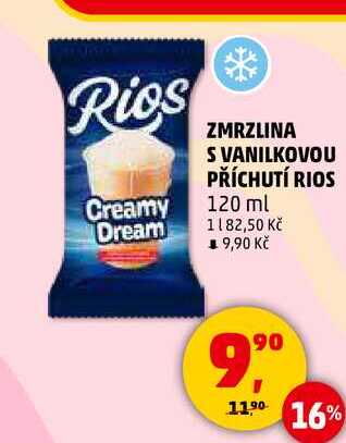 ZMRZLINA S VANILKOVOU PŘÍCHUTÍ RIOS, 120 ml