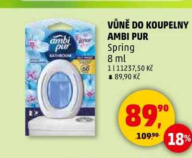 VŮNĚ DO KOUPELNY AMBI PUR Spring, 8 ml 