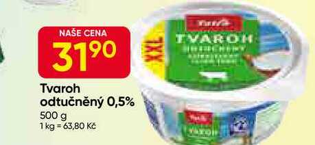 Tatra Tvaroh odtučněný 0,5% 500 g