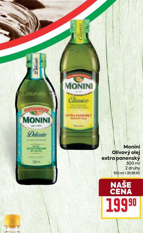 Monini Olivový olej extra panenský 500 ml 