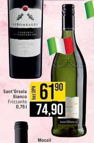 Sant'Orsola Bianco Frizzante 0,75 l