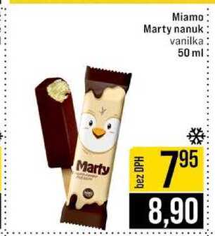 Miamo Marty nanuk vanilka 50 ml