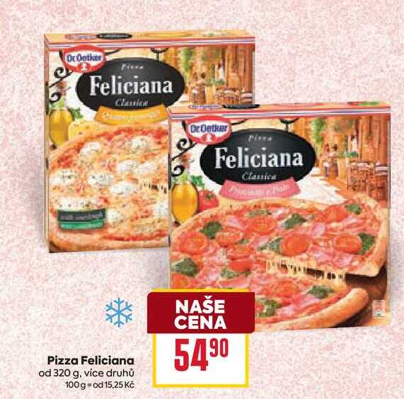 Pizza Feliciana od 320 g