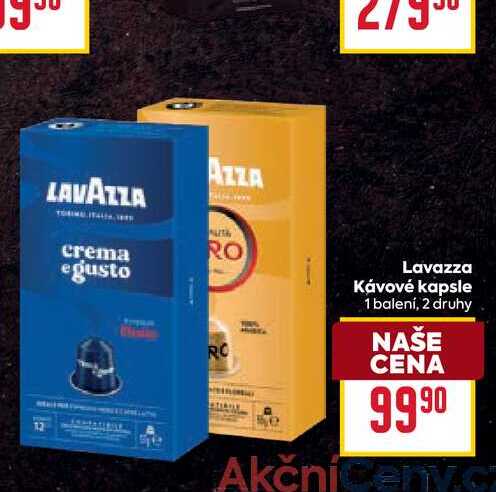 Lavazza Kávové kapsle 1 balení, 2 druhy 
