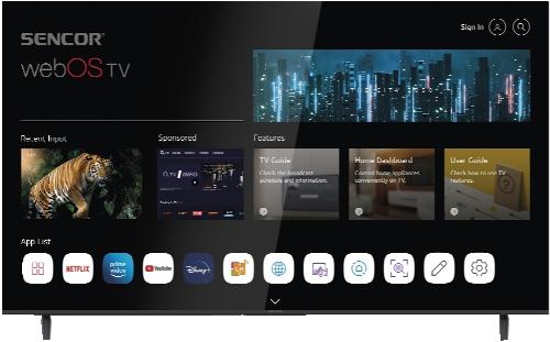 SMART LED Televizor SLE 65US803B Webos, 1 KS