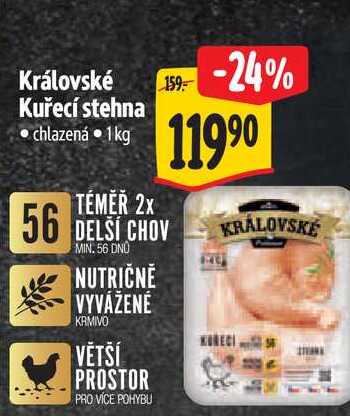 Královské Kuřecí stehna  1 kg