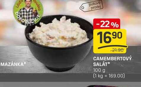 CAMEMBERTOVÝ SALÁT 100 g 