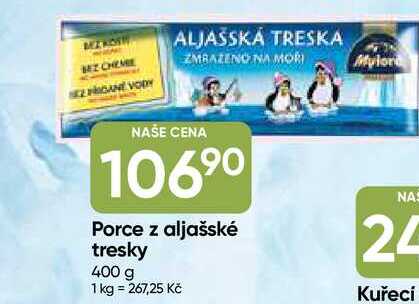 Mylord Porce z aljašské tresky 400 g 