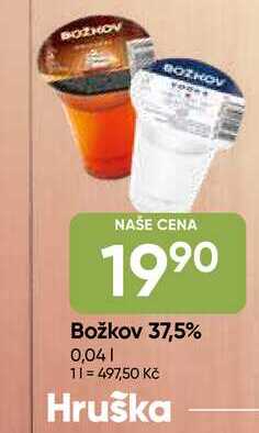 Božkov 37,5% 0,04l