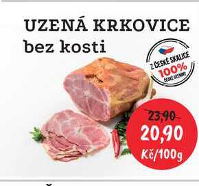 UZENÁ KRKOVICE bez kosti 100g  