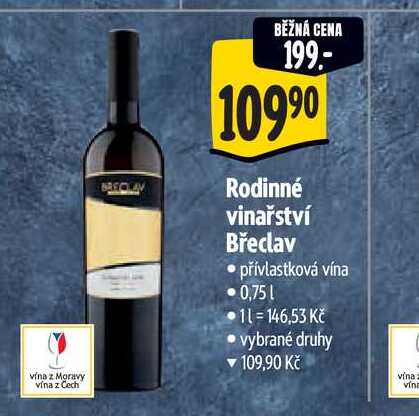   Rodinné vinařství Břeclav 0,75 l
