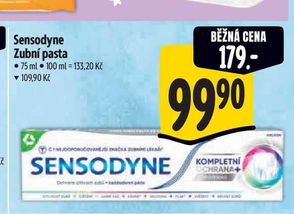 Sensodyne Zubní pasta 75 ml