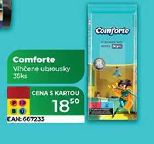 Comforte Vlhčené ubrousky 36ks 