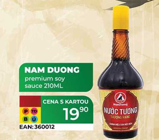 NAM DUONG premium soy sauce 210ML  