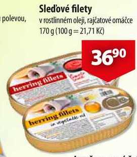 Sledové filety, 170 g