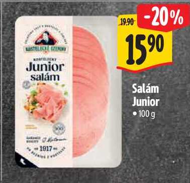 Salám Junior, 100 g 