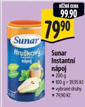 Sunar Instantní nápoj, 200 g