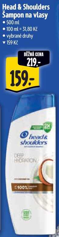 Head & Shoulders Šampon na vlasy, 500 ml