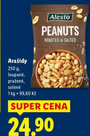Arašídy, 250 g