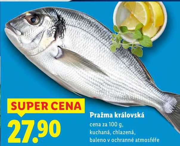 Pražma královská, cena za 100 g