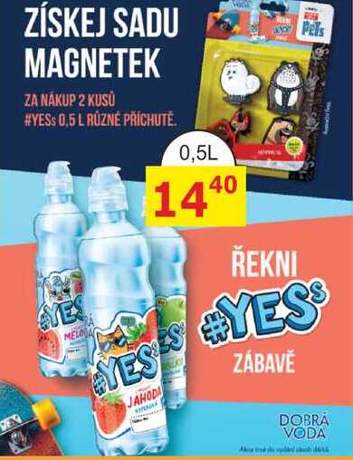 YES JAHODA 0,5L 