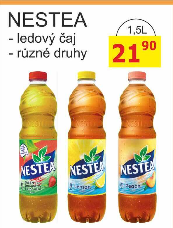 NESTEA - ledový čaj 1,5L 