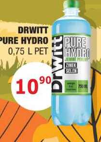 DRWITT PURE HYDRO 0,75 L PET 