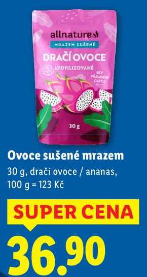 Ovoce sušené mrazem, 30 g