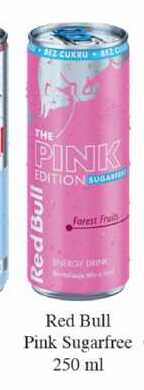 Red Bull Pink Sugarfree 250 ml 
