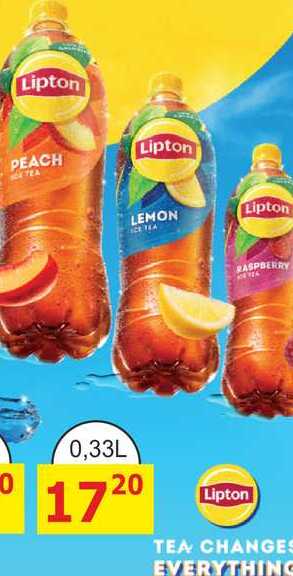 Lipton Ice Tea ledový čaj, vybrané druhy 0,33l