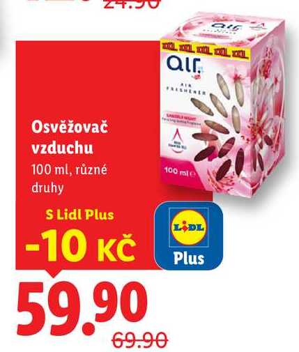 Osvěžovač vzduchu, 100 ml