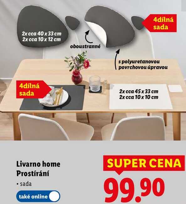 Livarno home Prostírání 