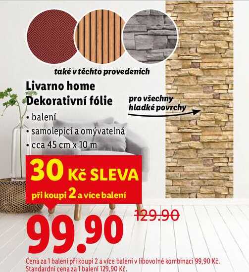 Livarno home Dekorativní fólie 