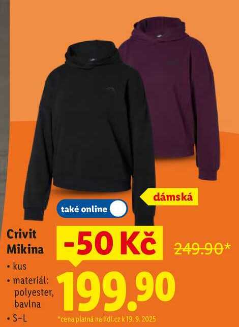 Crivit Mikina 