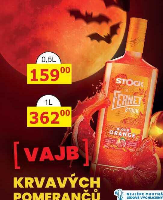 FERNET STOCK BLOOD ORANGE 0,5l