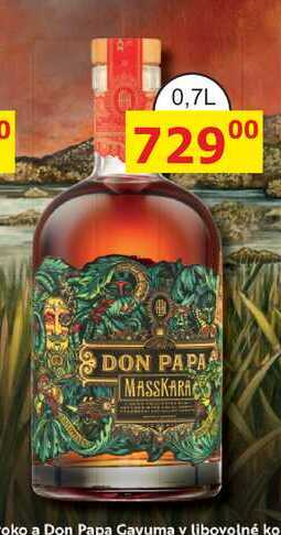 Don Papa Masskara 0,7l 40% 