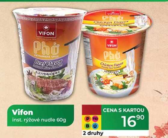 Vifon inst. rýžové nudle 60g 