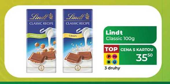 Lindt Classic 100g 