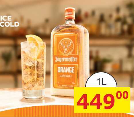 Jagermeister ORANGE 1L